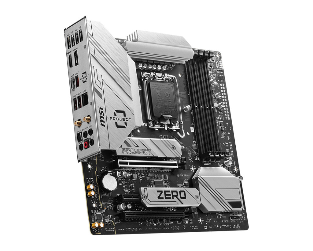 Дънна платка MSI B760M PROJECT ZERO, LGA1700 - 911-7E14-004 - 4
