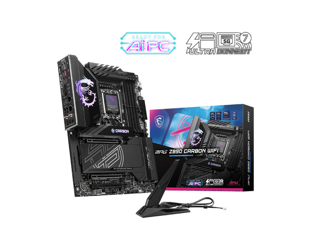 Дънна платка MSI MPG Z890 CARBON WIFI, LGA 1851 - 911-7E17-001 - 1