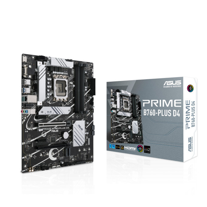 Дънна платка Asus PRIME B760-PLUS D4, LGA1700 - 90MB1CW0-M0EAY0 - 1