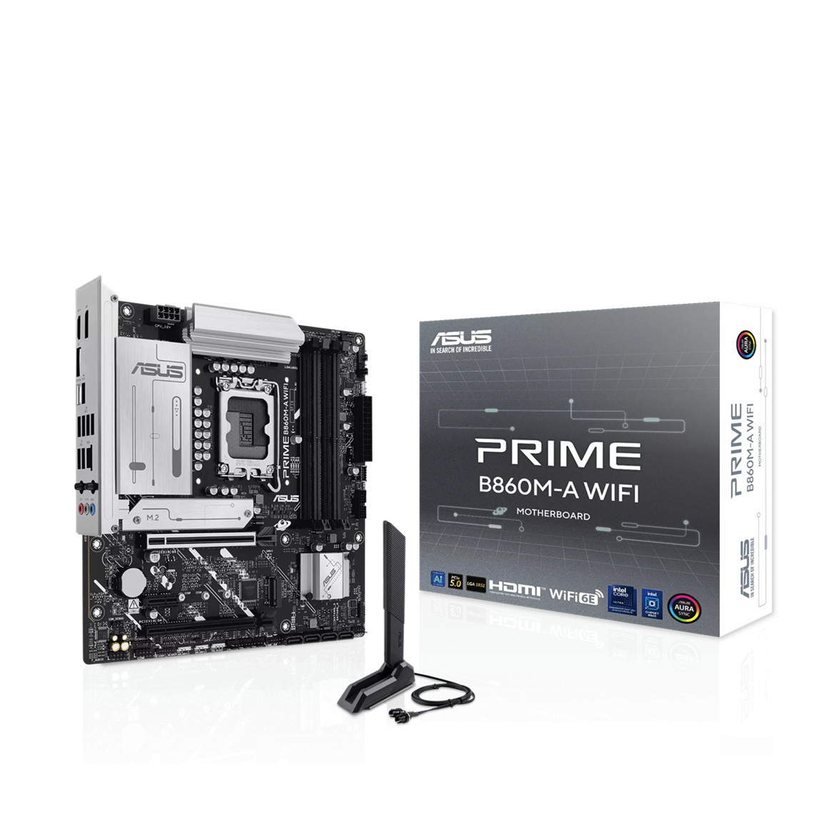 Дънна платка Asus PRIME B860M-A WIFI, LGA1851 - 90MB1JY0-M0EAY0 - 1