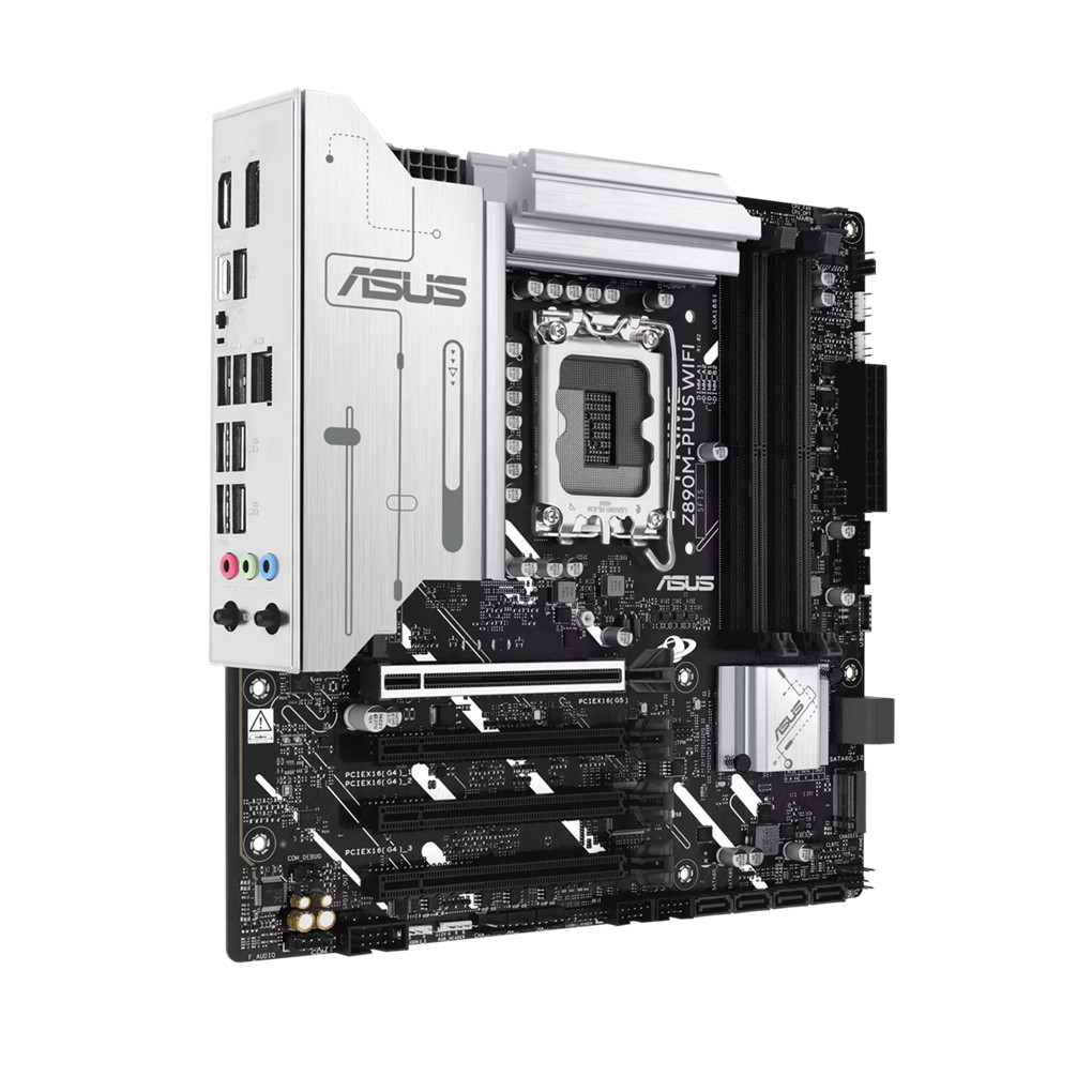 Дънна платка Asus PRIME Z890M-PLUS WIFI, LGA1851, DDR5, mATX - 90MB1J80-M0EAY0 - 3