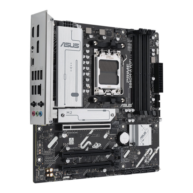 Дънна платка Asus PRIME B840M-A WIFI 6E, AM5 - 90MB1J20-M0EAY0 - 3