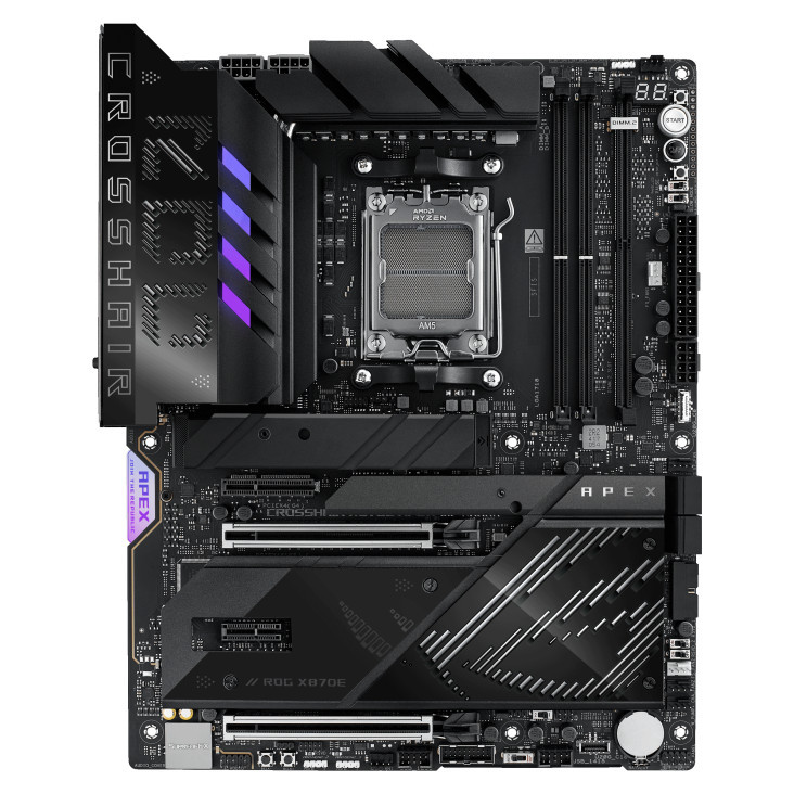 Дънна платка Asus ROG CROSSHAIR X870E APEX WIFI, AM5, DDR5 - 90MB1KR0-M0EAY0 - 2