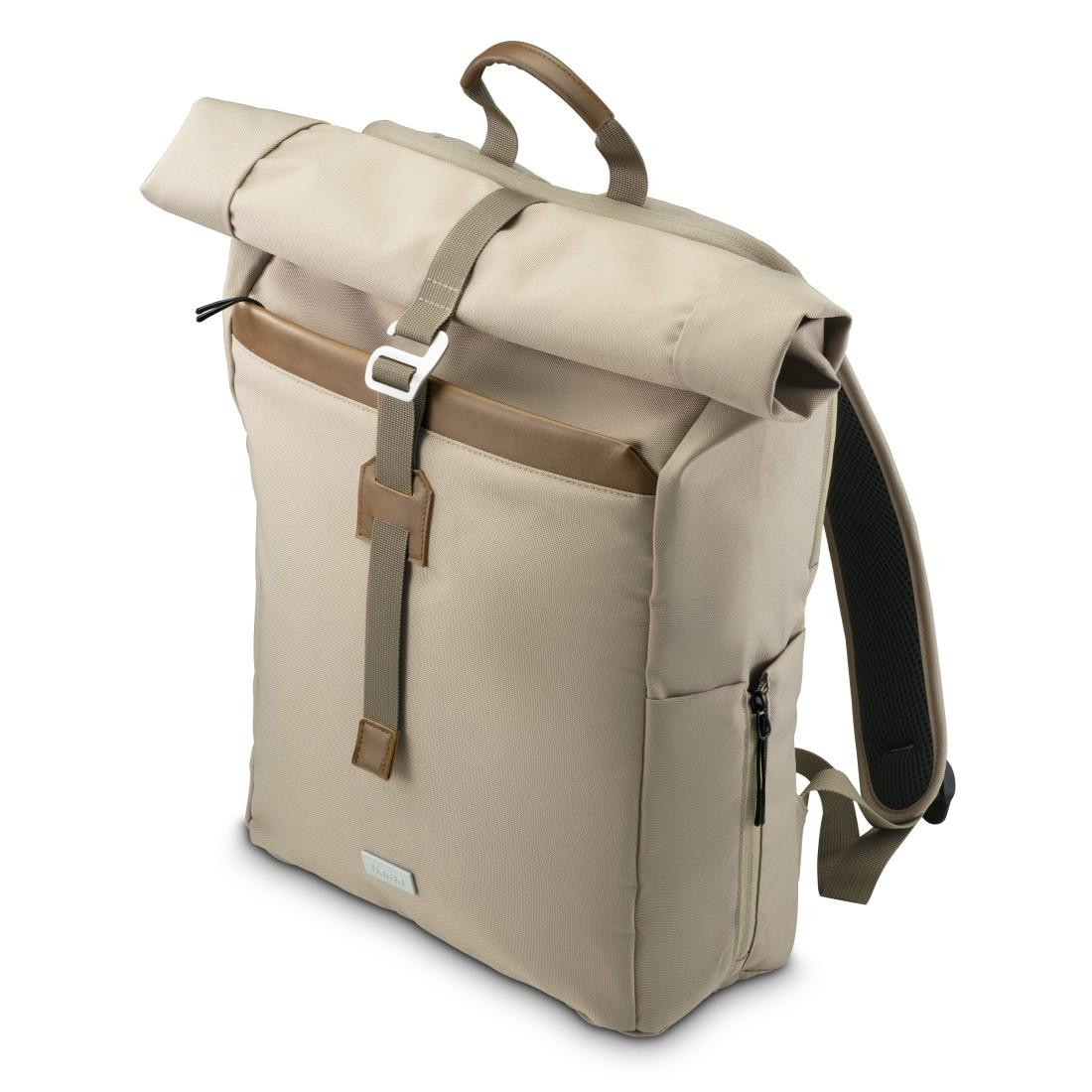 Раница за лаптоп HAMA Silvan, до 16.2", 22L, бежова - HAMA-222025 - 6
