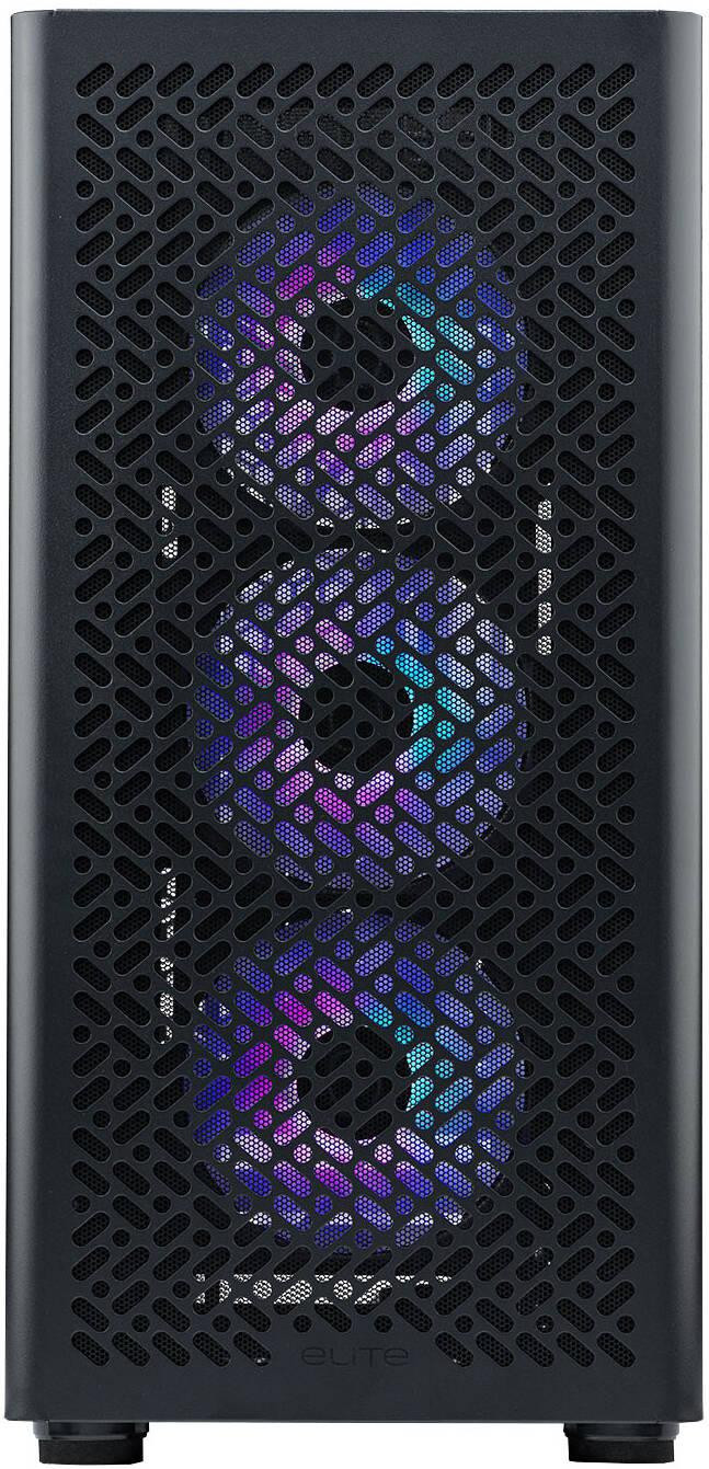 Кутия за компютър CoolerMaster Elite 500, Middle Tower, E-ATX/ATX/Micro ATX/Mini ITX, 3x вентилатора, USB-C - E502-KGNN-S00 - 2