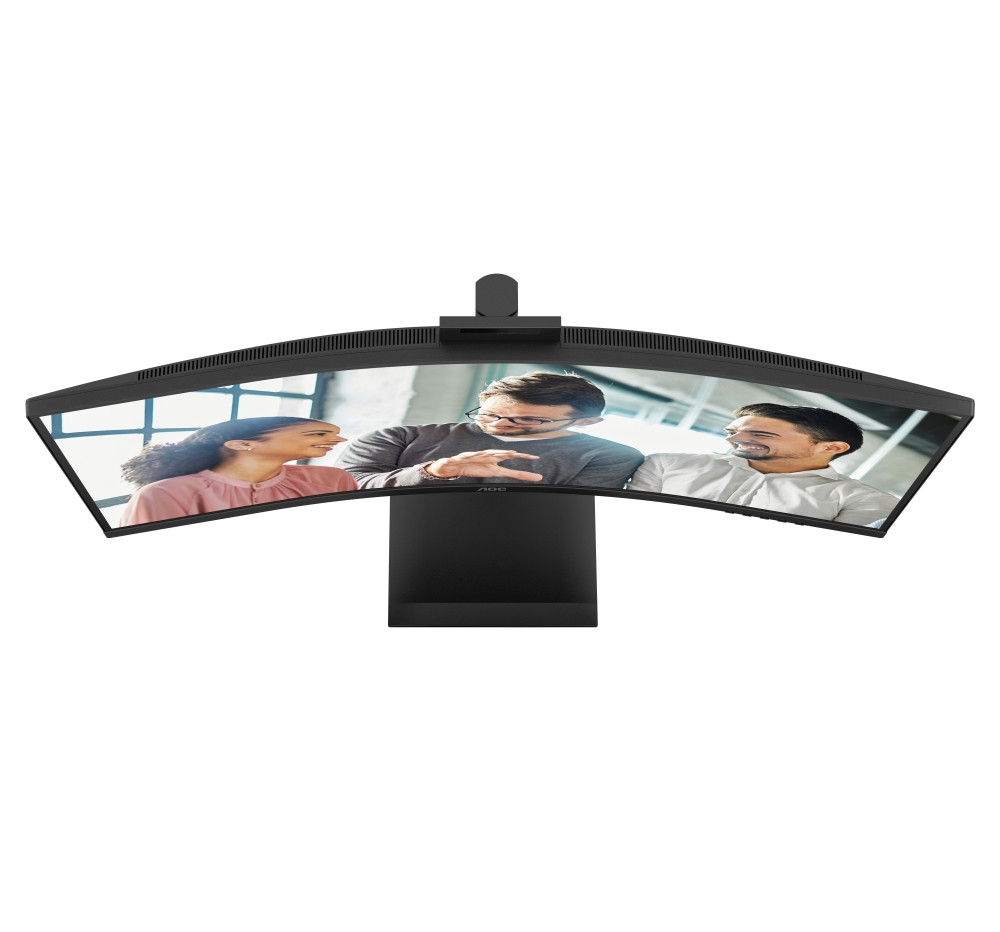 Монитор AOC CU34E4CW, 34" Curved UWQHD VA 120Hz, 5MP Webcam, USB-C Hub, KVM - 5