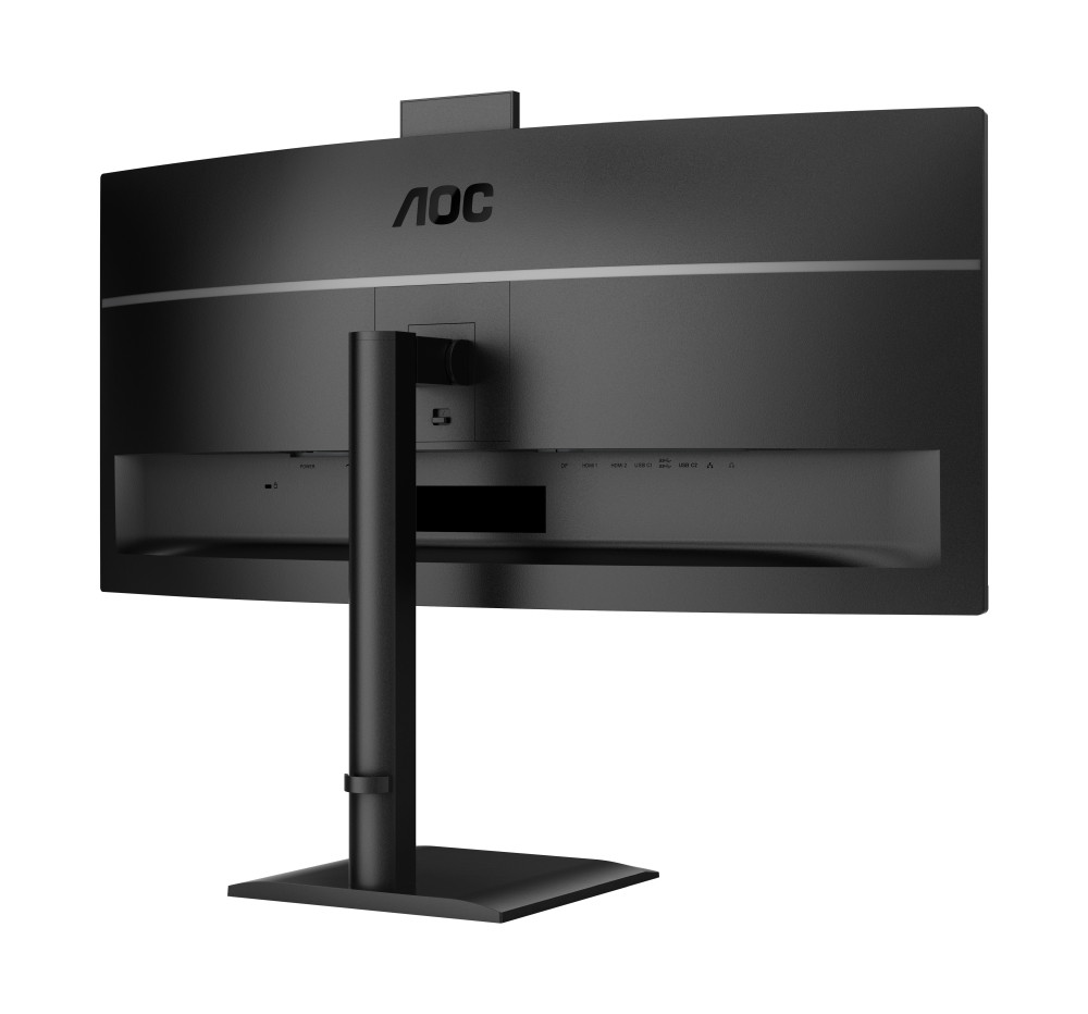 Монитор AOC CU34E4CW, 34" Curved UWQHD VA 120Hz, 5MP Webcam, USB-C Hub, KVM - 7