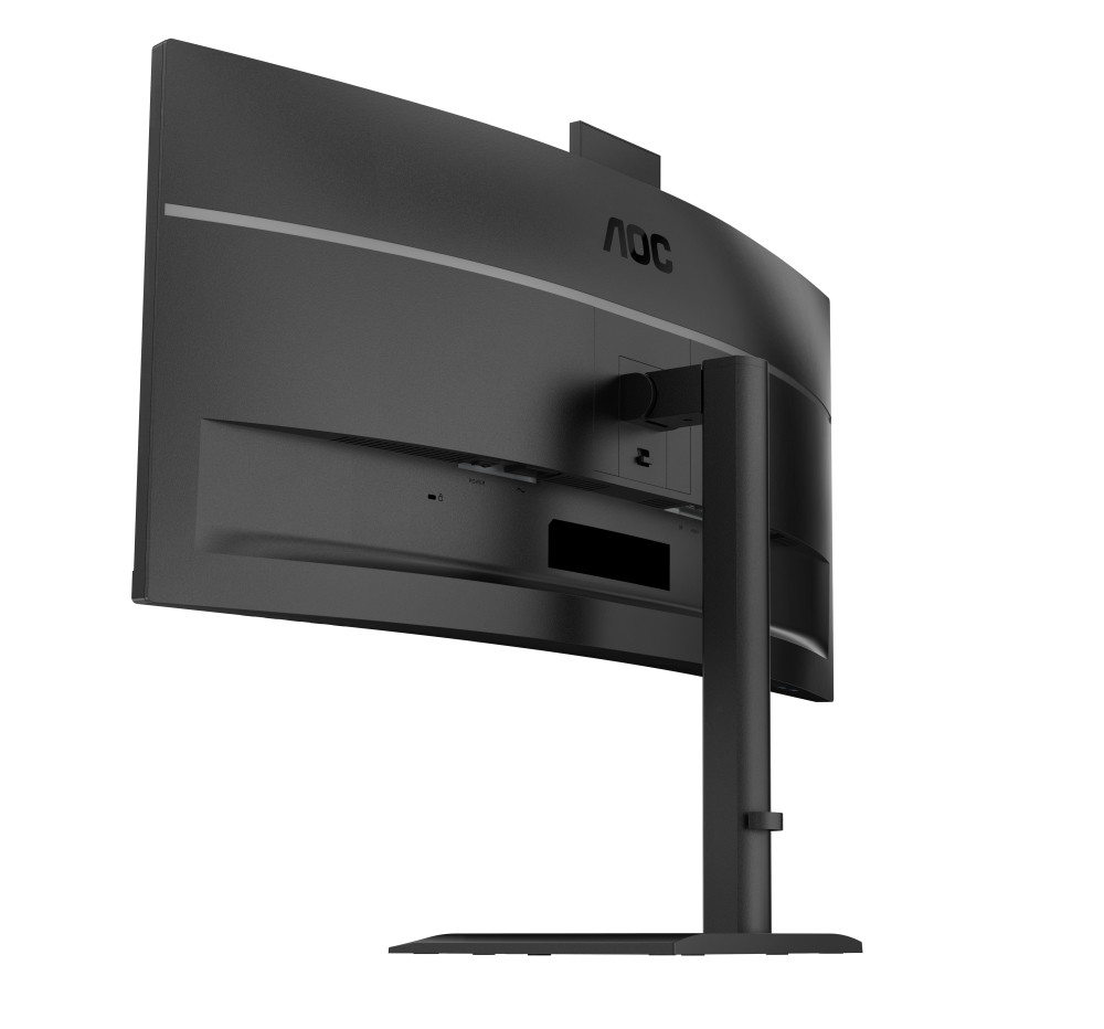 Монитор AOC CU34E4CW, 34" Curved UWQHD VA 120Hz, 5MP Webcam, USB-C Hub, KVM - 8
