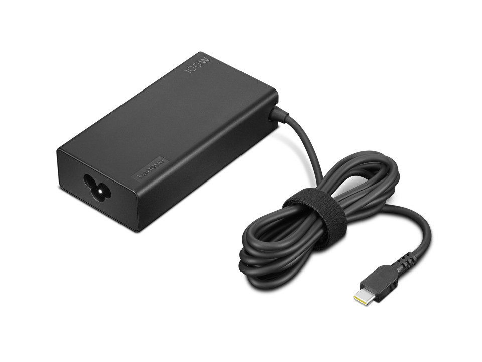 Зарядно за лаптоп Lenovo Power Adapter, 100W USB Type-C - 4X21M37469 - 1