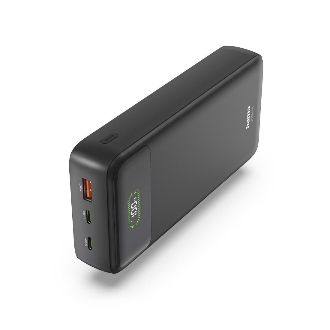 Външна батерия HAMA PD27-W65, 27000 mAh, USB-C/USB-A, Li-Polymer - HAMA-201781 - 1