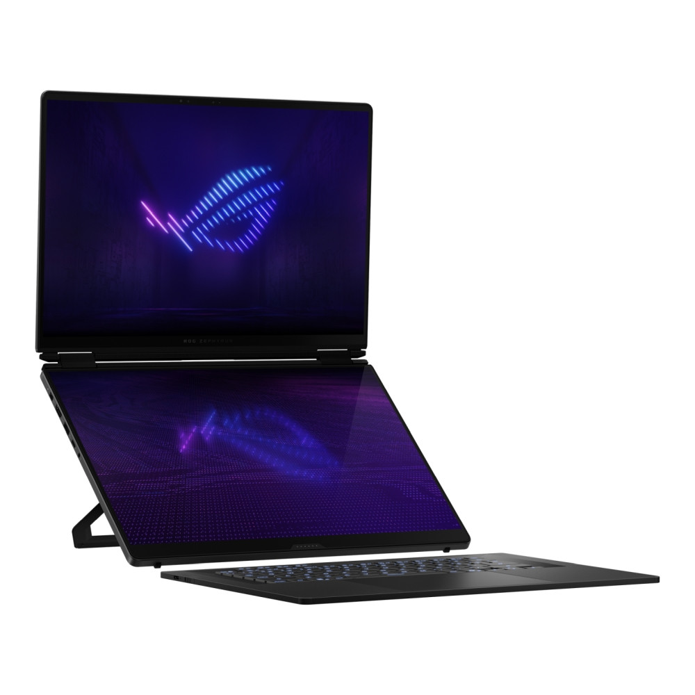 Лаптоп ASUS ROG Zephyrus Duo 16 GX651AX-SR086X, 16.0" WQXGA+ OLED 120Hz Touch, Intel Core Ultra 9 386H, RTX 5090 24GB, 64GB LPDDR5X, 2TB SSD, Windows 11 Pro - 90NR0NT2-M00410 - 1