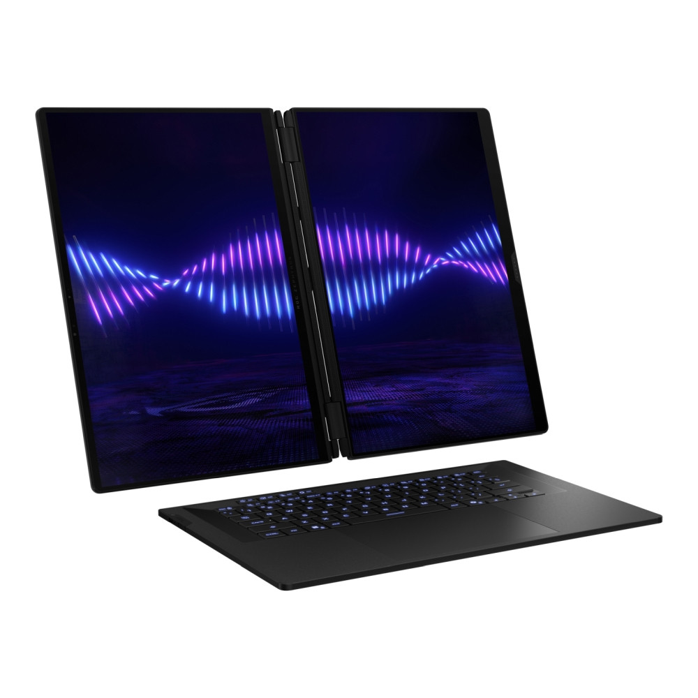 Лаптоп ASUS ROG Zephyrus Duo 16 GX651AX-SR086X, 16.0" WQXGA+ OLED 120Hz Touch, Intel Core Ultra 9 386H, RTX 5090 24GB, 64GB LPDDR5X, 2TB SSD, Windows 11 Pro - 90NR0NT2-M00410 - 3