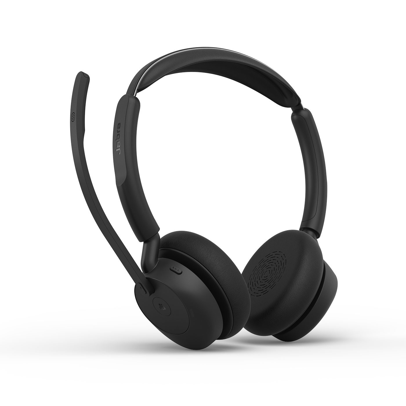 Безжични слушалки Jabra Evolve2 45, ANC, USB-C адаптер Link 390c, Microsoft Teams сертифицирани, черни - 34599-999-899 - 2