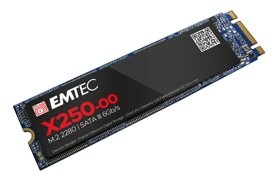 SSD диск EMTEC X250, 512GB M.2 SATA III - ECSSD512GX250 - 2
