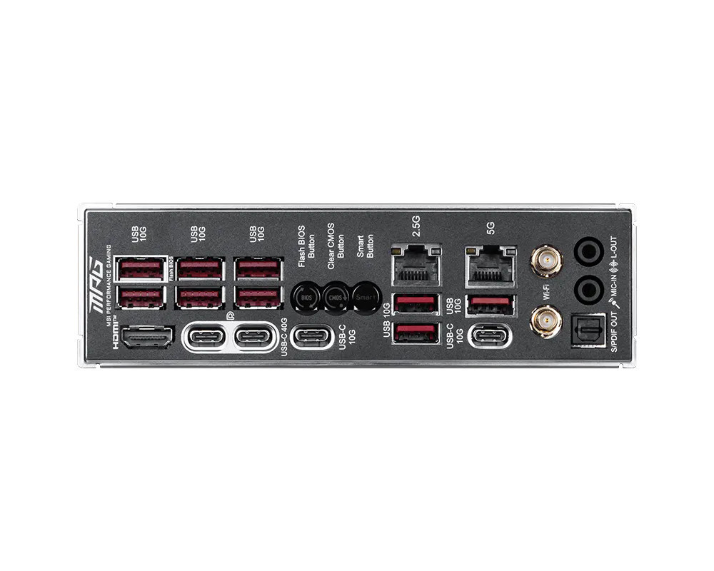 Дънна платка MSI MPG X870E CARBON MAX WIFI, Socket AM5, WiFi7 - 911-7E49-022 - 5