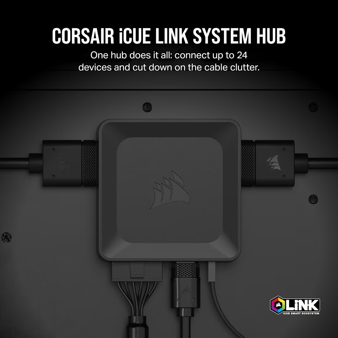 Хъб за вентилатори Corsair iCUE LINK System Hub - CL-9011116-WW - 2