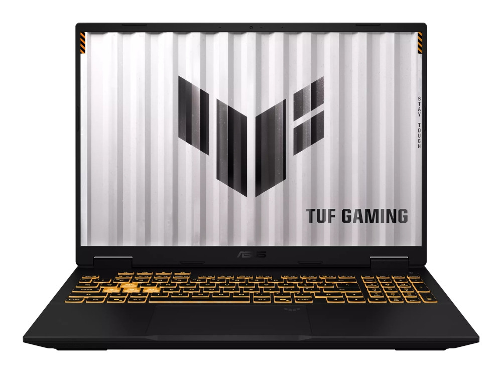 Лаптоп ASUS TUF Gaming F16 FX610JH-TU027, 16" WUXGA IPS 144Hz, Intel Core i7-14650HX, RTX 5050 8GB, 16GB DDR5, 512GB SSD, Free OS - 90NR0QS1-M00B10 - 1