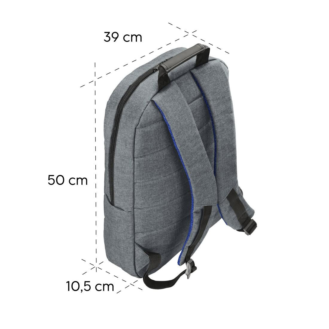 Раница за лаптоп HAMA Genua, до 17.3", 17L, сива - HAMA-231021 - 3