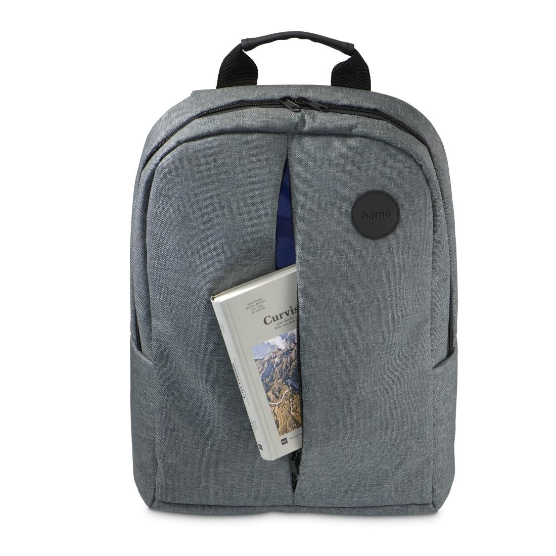 Раница за лаптоп HAMA Genua, до 17.3", 17L, сива - HAMA-231021 - 6