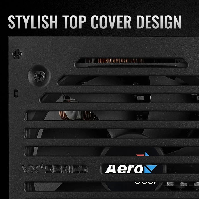 Захранване AeroCool VX PLUS STEALTH, 600W ATX - ACPN-VS60AEY.12 - 7