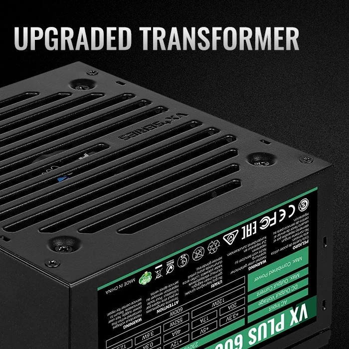 Захранване AeroCool VX PLUS STEALTH, 600W ATX - ACPN-VS60AEY.12 - 8