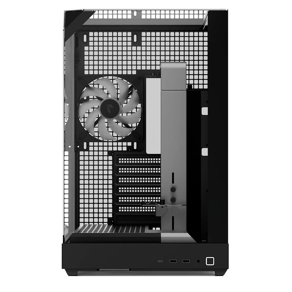 Кутия за компютър APNX V2-F-BK-v1, Middle Tower, ATX/mATX/Mini-ITX, Tempered Glass, Черна - 5