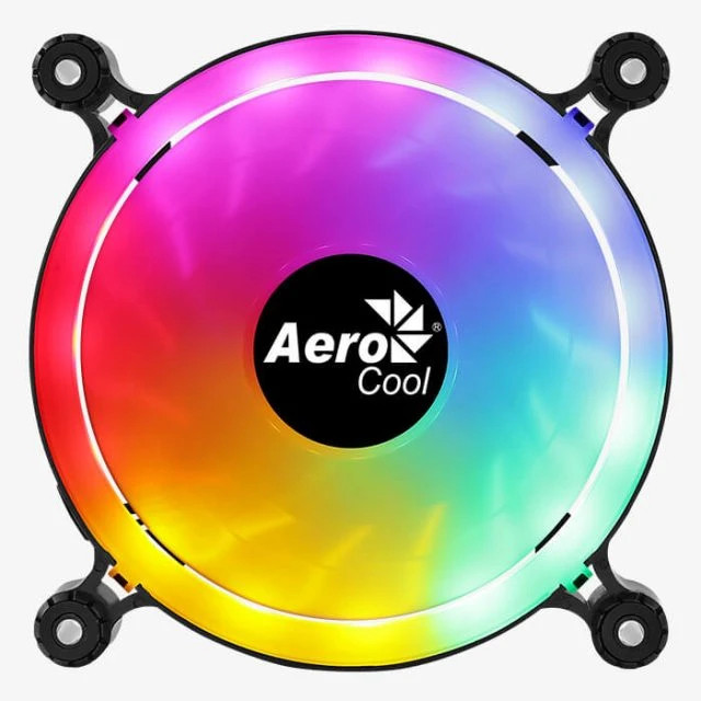 Вентилатор AeroCool Spectro 12 FRGB, 120mm 1000RPM, RGB подсветка, Molex - ACF3-NA10217.11 - 2