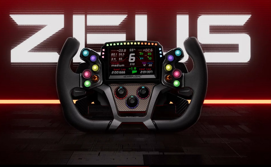 Волан SIMAGIC Zeus GT, 300 mm, 9 сменяеми дръжки, 15 RGB LED - ZEUS GT - 1