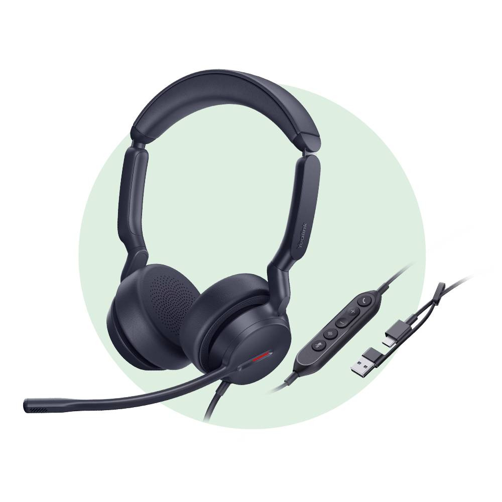 Жични слушалки Yealink UH44 Dual UC USB-C/A - 1308187 - 4