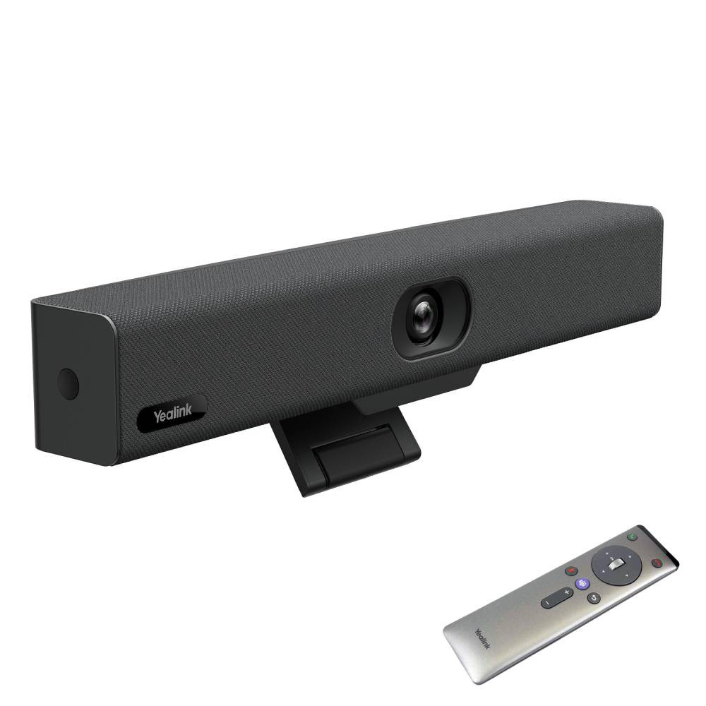 USB видеобар Yealink UVC34, 4K, 120°, с дистанционно VCR20 - 1206611 - 1
