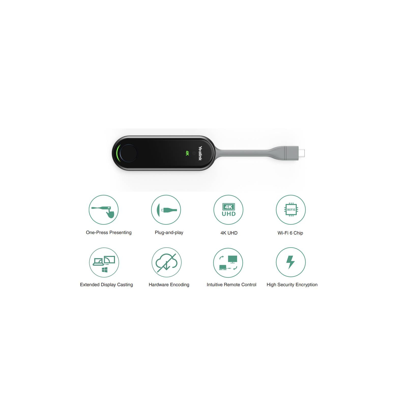 IP BYOD устройство за споделяне на съдържание Yealink PA20 - 1303185 - 2