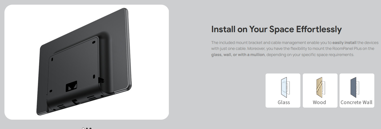 Контролен дисплей Yealink RoomPanel Plus, 10.1" LCD - 1303124 - 5