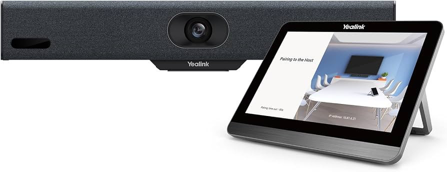 Видеобар Yealink A10-020, 4K 120°, MS Teams/UC (MeetingBar A10 + CTP18 Touch Panel) - 1203684 - 1
