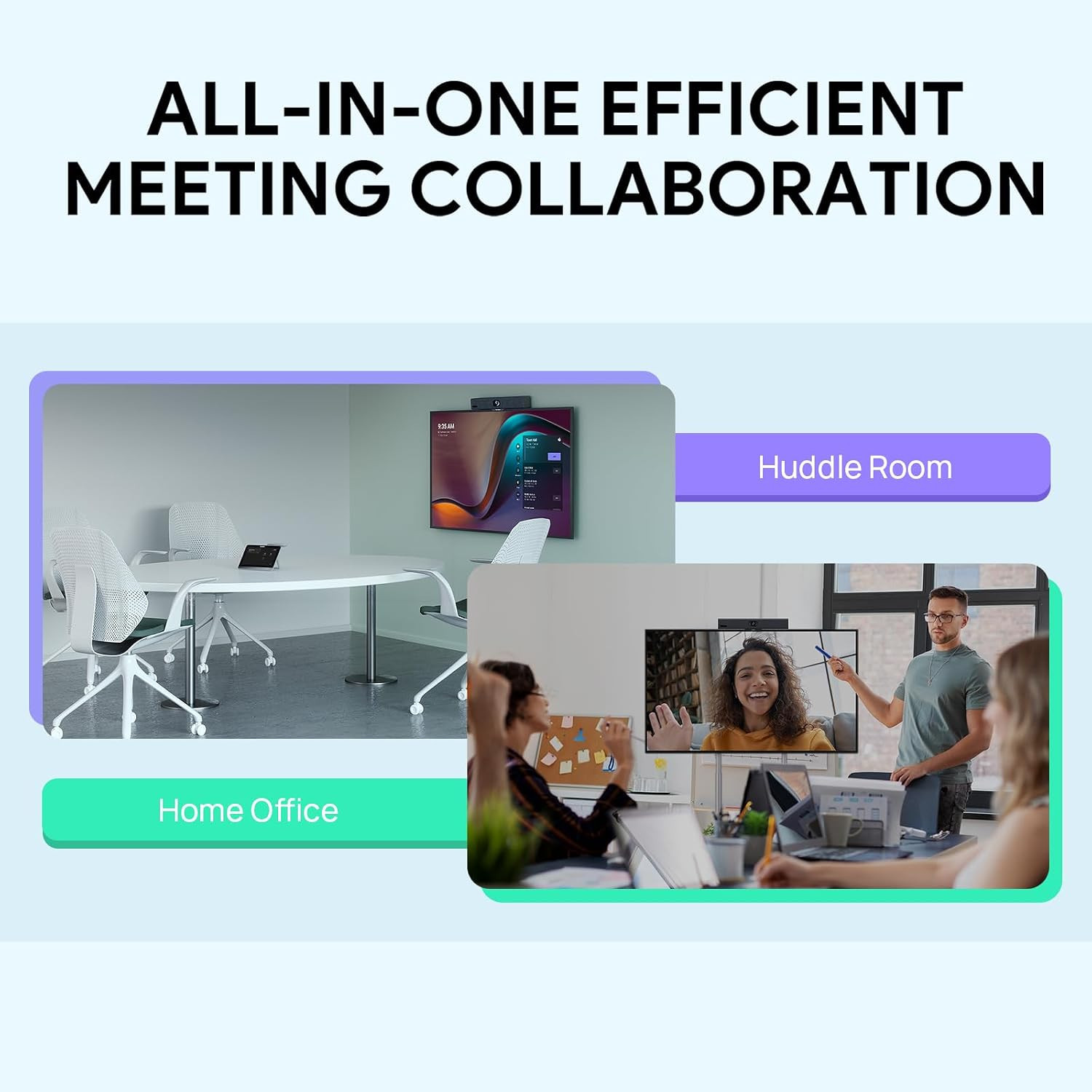 Видеобар Yealink A10-020, 4K 120°, MS Teams/UC (MeetingBar A10 + CTP18 Touch Panel) - 1203684 - 7