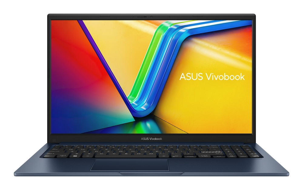 Лаптоп ASUS Vivobook X1504VA-BQ5718NA, 15.6" Full HD IPS, Intel Core 3 100U, 8GB DDR5, 256GB SSD, No OS - 90NB13Y1-M03TE0 - 1