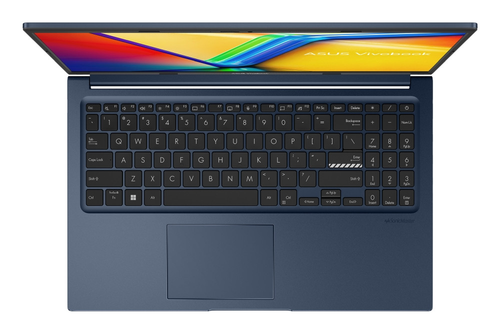 Лаптоп ASUS Vivobook X1504VA-BQ5718NA, 15.6" Full HD IPS, Intel Core 3 100U, 8GB DDR5, 256GB SSD, No OS - 90NB13Y1-M03TE0 - 8