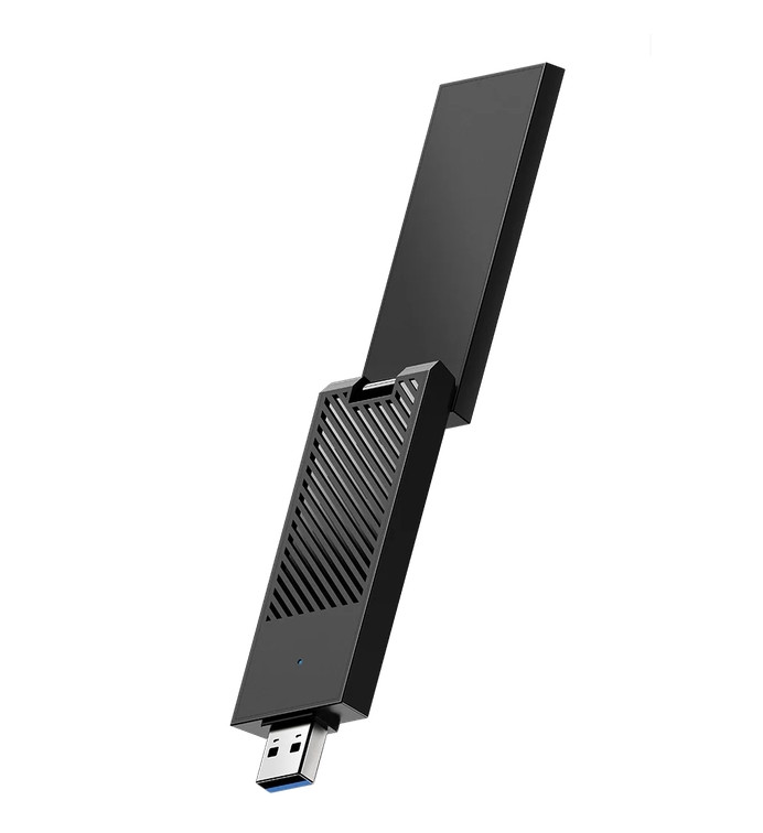 USB адаптер Cudy WU5400, Tri-Band Wi-Fi 6E AX5400, USB 3.0, 802.11ax - 1