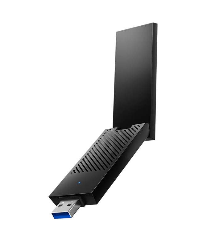 Wi-Fi адаптер Cudy WU6500, Tri-Band Wi-Fi 7 BE6500, USB 3.0, 2880Mbps@6GHz, 2880Mbps@5GHz, 688Mbps@2.4GHz - 2