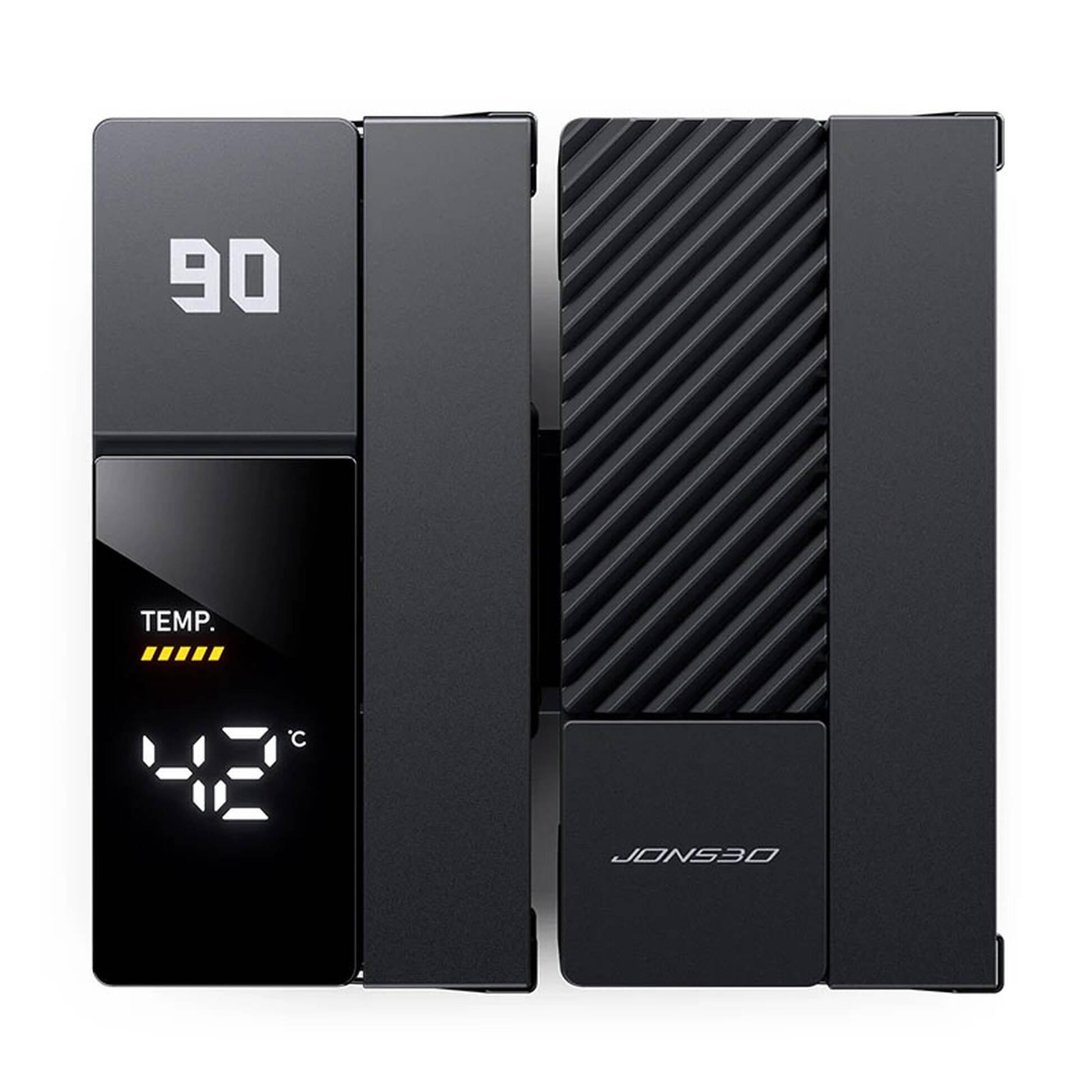 Охладител за процесор Jonsbo CC90 Dual Tower, 130mm дисплей, 120mm вентилатор - CPJB-091 - 6
