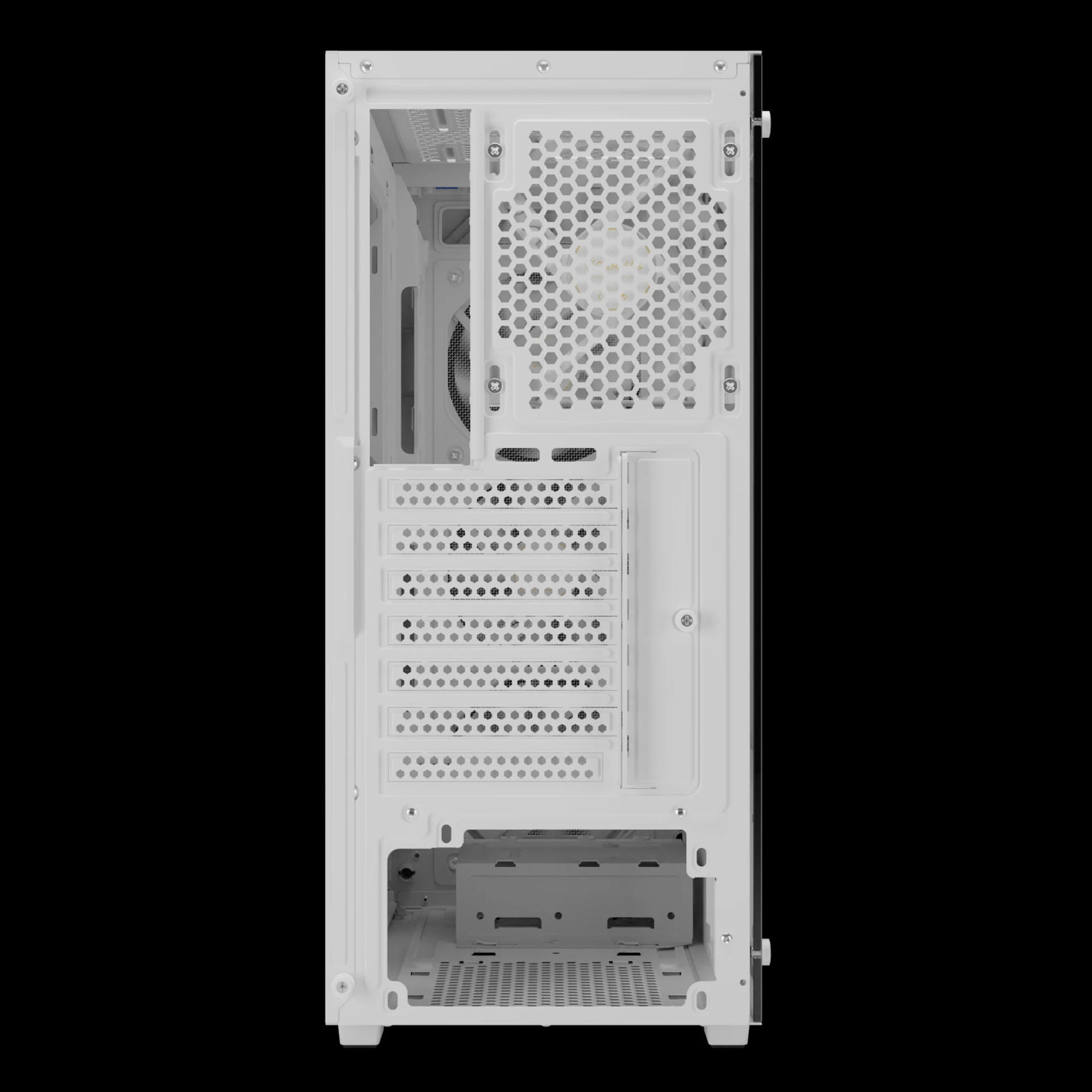 Кутия за компютър Gamdias AURA GC1 Elite White, ATX, Mesh, RGB, Tempered Glass - GAMDIAS-AURA-GC1-ELITE-WH - 9
