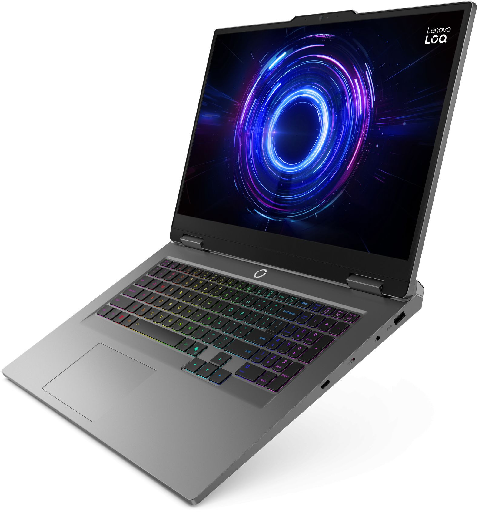 Лаптоп Lenovo LOQ 17IRX10, 17.3" Full HD 165Hz, Intel Core i7-13650HX, NVIDIA RTX 5060 8GB GDDR7 DLSS 4, 24GB, 1TB SSD - 83JH00DQBM - 5