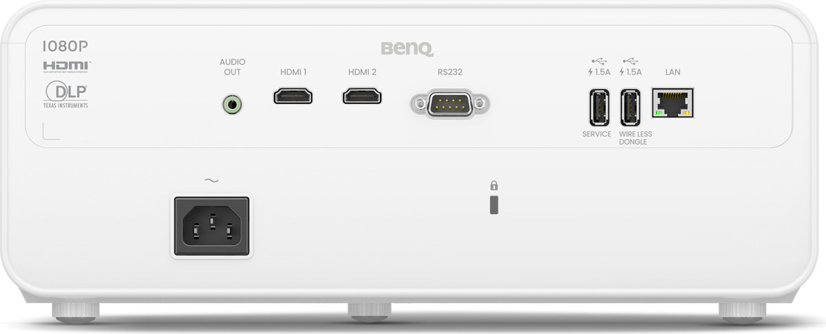 Проектор BenQ LH660, DLP лазерен, 4600lm, Full HD (1920x1080), HDMI, USB-C, RJ45 - 9H.JTN77.14E - 4