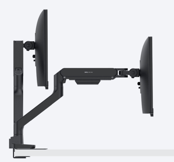Стойка за монитор BenQ BDL01, двойна, до 35", VESA 75x75/100x100, до 22kg - 9H.A3JDD.LBW - 9