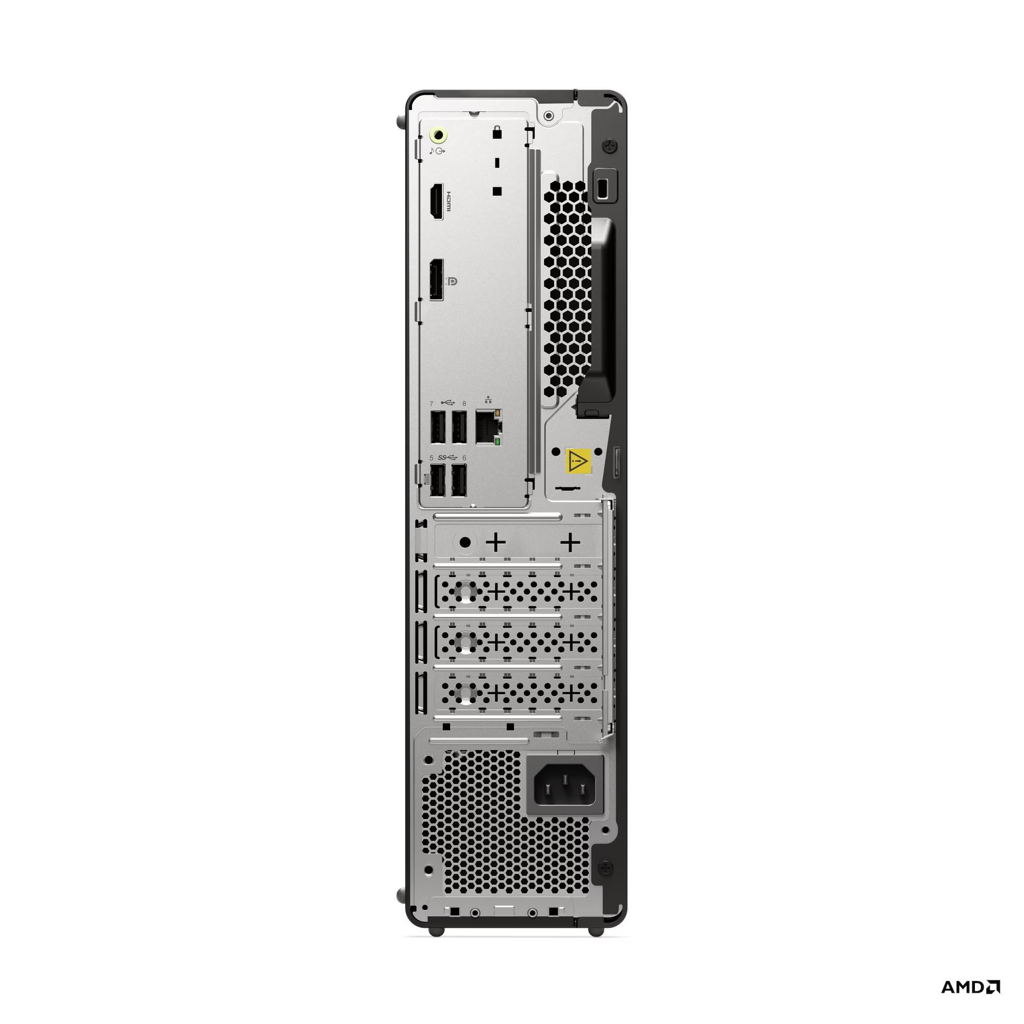 Компютър Lenovo ThinkCentre neo 55s Gen 6, AMD Ryzen 7 250, AMD Radeon 780M, 8GB DDR5 5600 SoDIMM, 512 GB SSD M.2 NVMe, Free DOS - 13G00023BL - 4