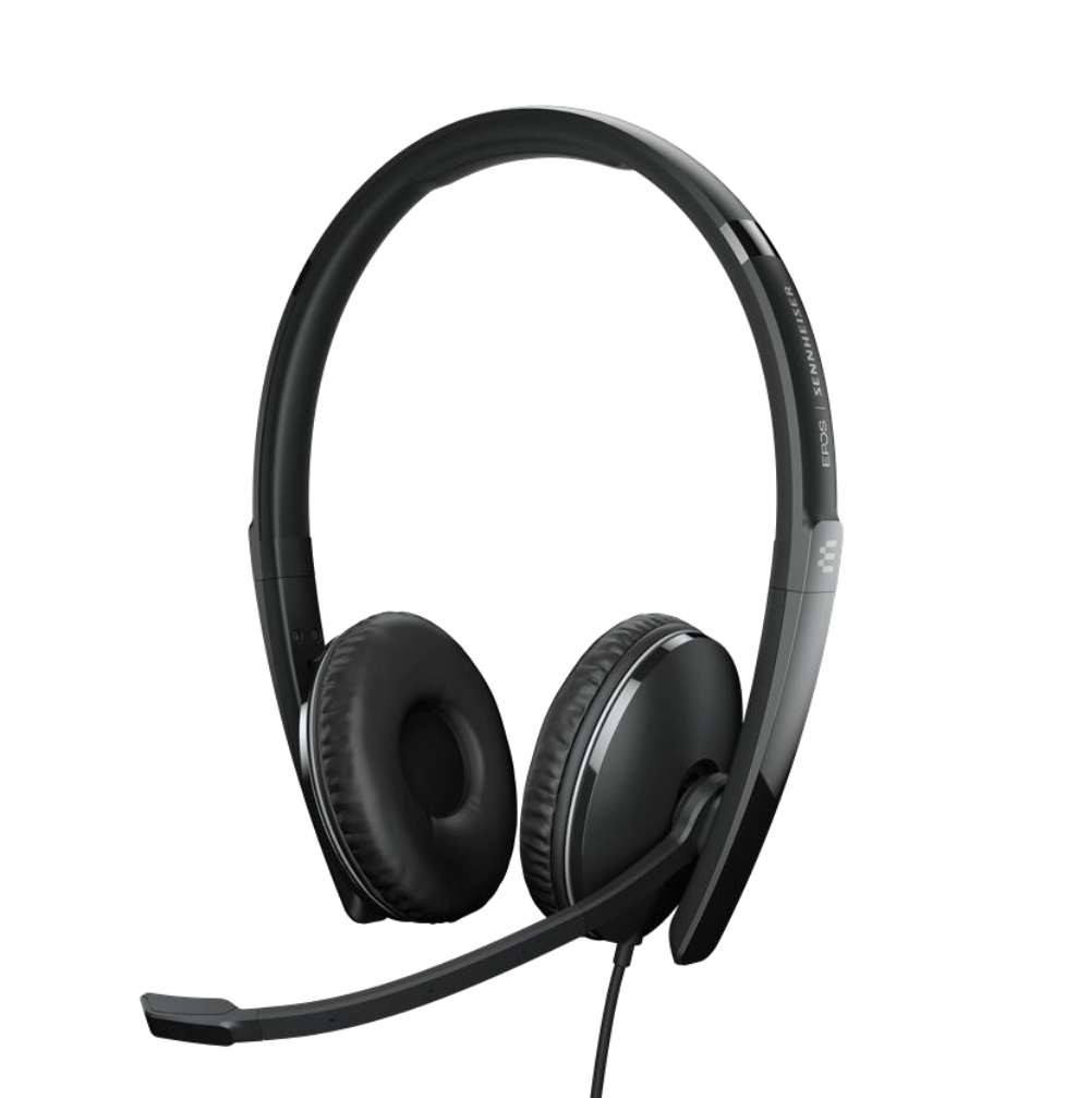 Слушалки EPOS ADAPT 160T, USB-C, стерео, ANC, MS, черни - 1000221 - 2
