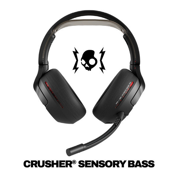 Безжични геймърски слушалки Skullcandy Crusher PLYR 720, черни - S6PCW-T963 - 8