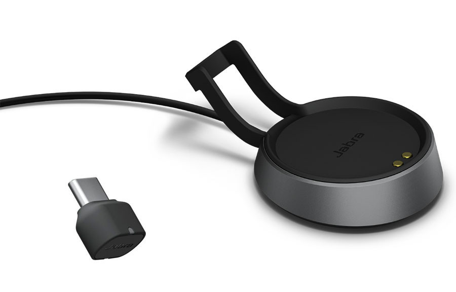 Слушалки Jabra Evolve2 85 UC Stereo, безжични, USB-C адаптер Link380, черни - 28599-989-889 - 6
