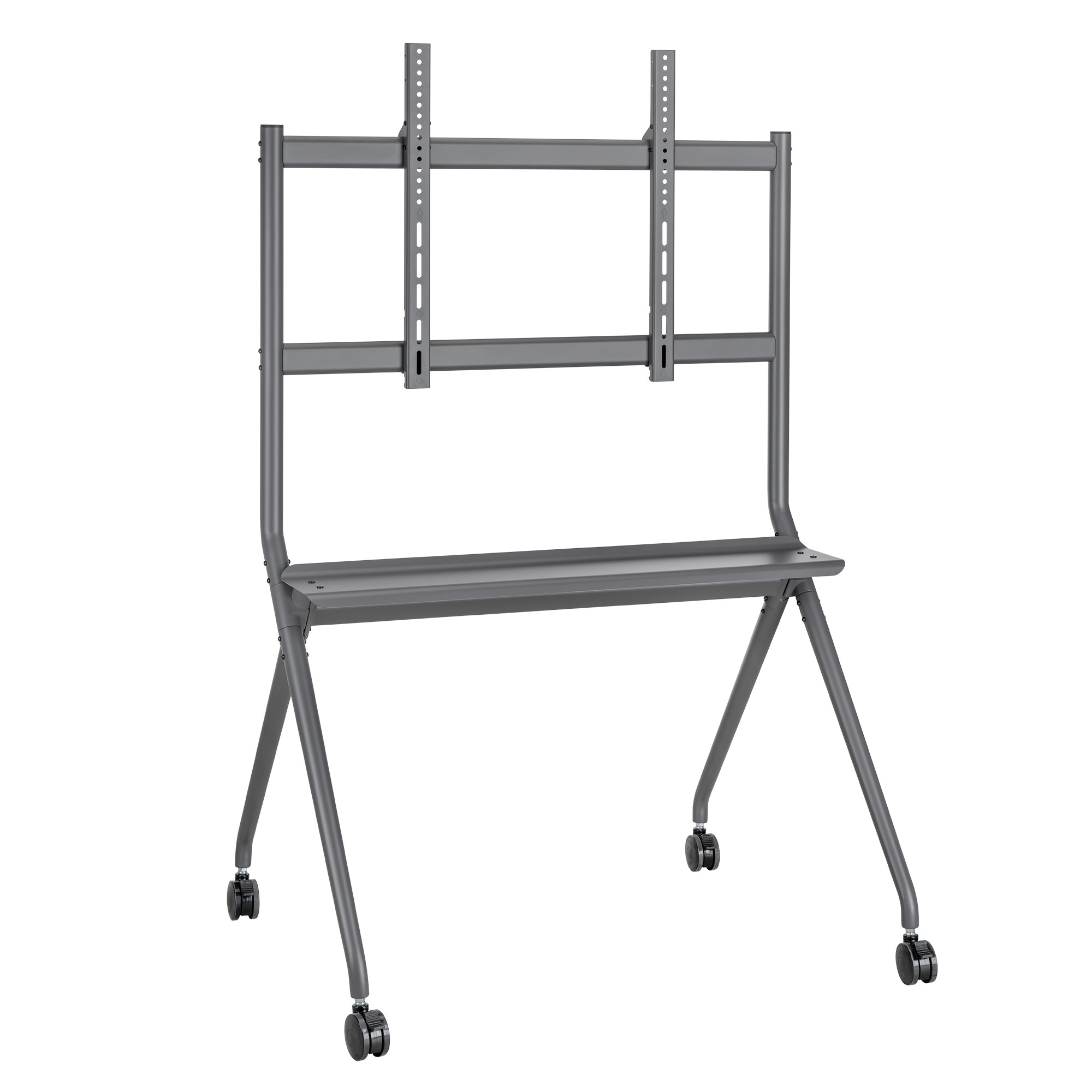 Стойка за телевизор Ewent EW1542 Heavy-Duty, 50"-86", с колела, до 120 kg - 1