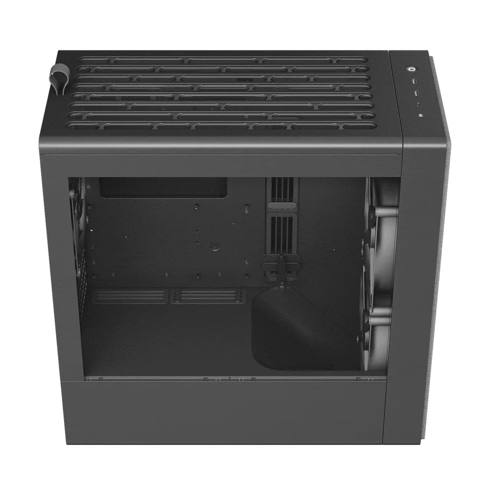 Кутия за компютър HAVN BF 360 Flow, Middle Tower, E-ATX, Tempered Glass, 3x вентилатор - HVN-CA-BF360-04 - 3