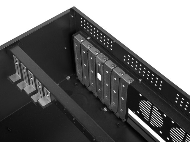 Кутия за сървър Lanberg SC01-4504-08B, 19"/4U, ATX/Micro-ATX/Mini-ATX, 7x expansion slots, 2x80mm вентилатори - SC01-4504-08B - 5